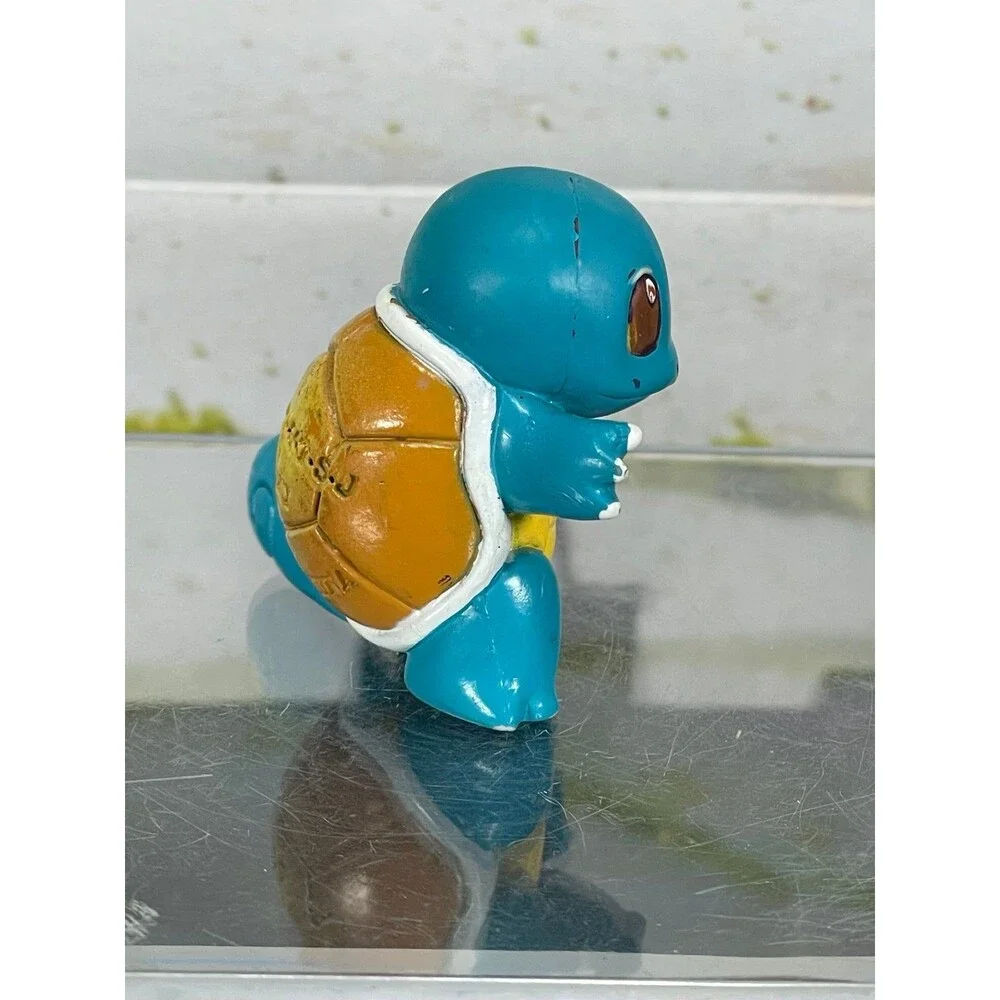 Pokemon TOMY Squirtle Figure Figurine Vintage Original 151 Kanto Nintendo